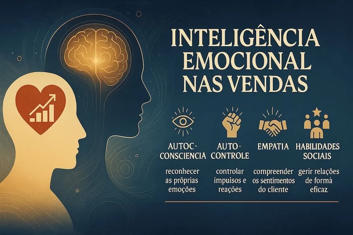 Inteligência Emocional nas Vendas: O Diferencial que Nenhuma Ferramenta Substitui