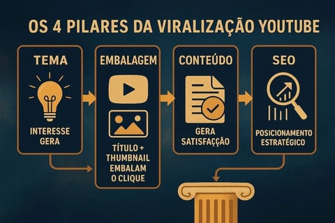 Os 4 Pilares da Viralização no YouTube